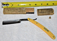 Vintage Zartina Cutlery Works, straight razor w/ box. Solingen, Germany.