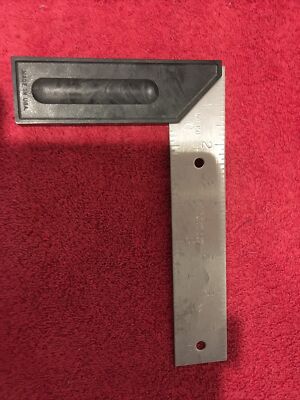 Johnson Level & Tool 8 IN Square USA Hand Tool 450 vintage USA