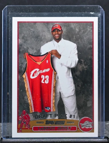 LeBron James 2003-04 Topps Draft Pick RC Rookie Card 221 Cavaliers
