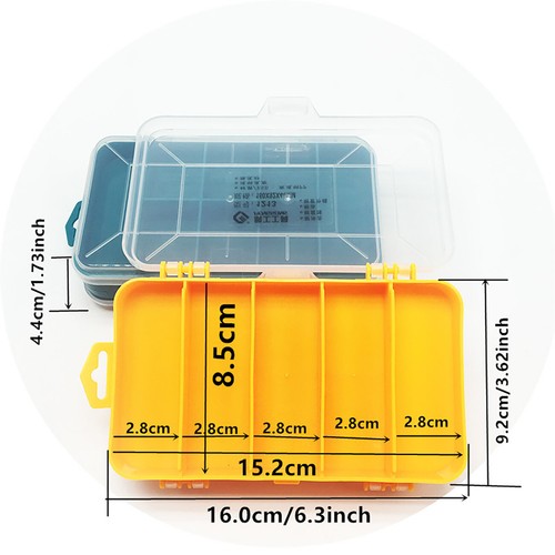 High transparency PP electronic component box Double sided plastic storage box - Picture 4 of 32