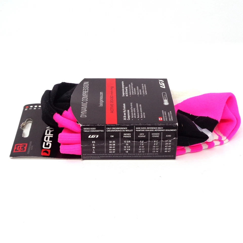 Calcetines de recuperación de compresión dinámica LG Garneau para correr/ciclismo - nuevos stock antiguo Foto 3 de 3