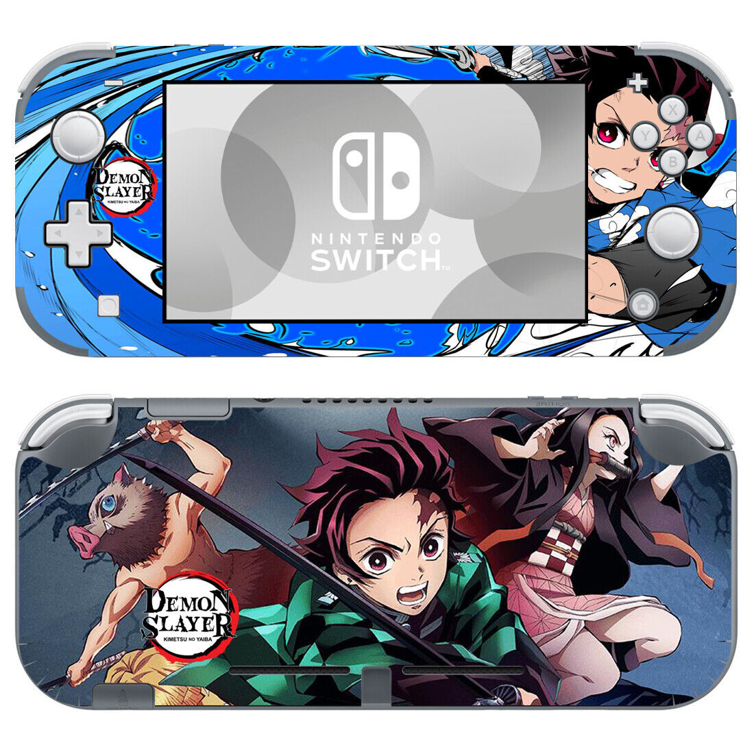 Nintendo Switch Lite Skin Decals Sticker Cover Demon Slayer Kimetsu Yaiba