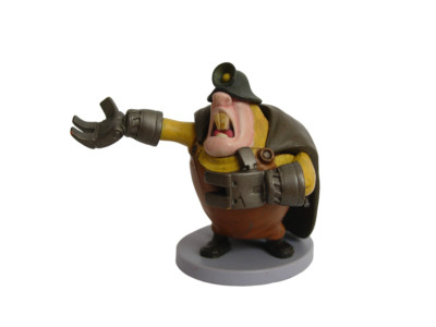Figura de goma El Subterráneo de la pelicular Los Increíbles. Disney Pixar