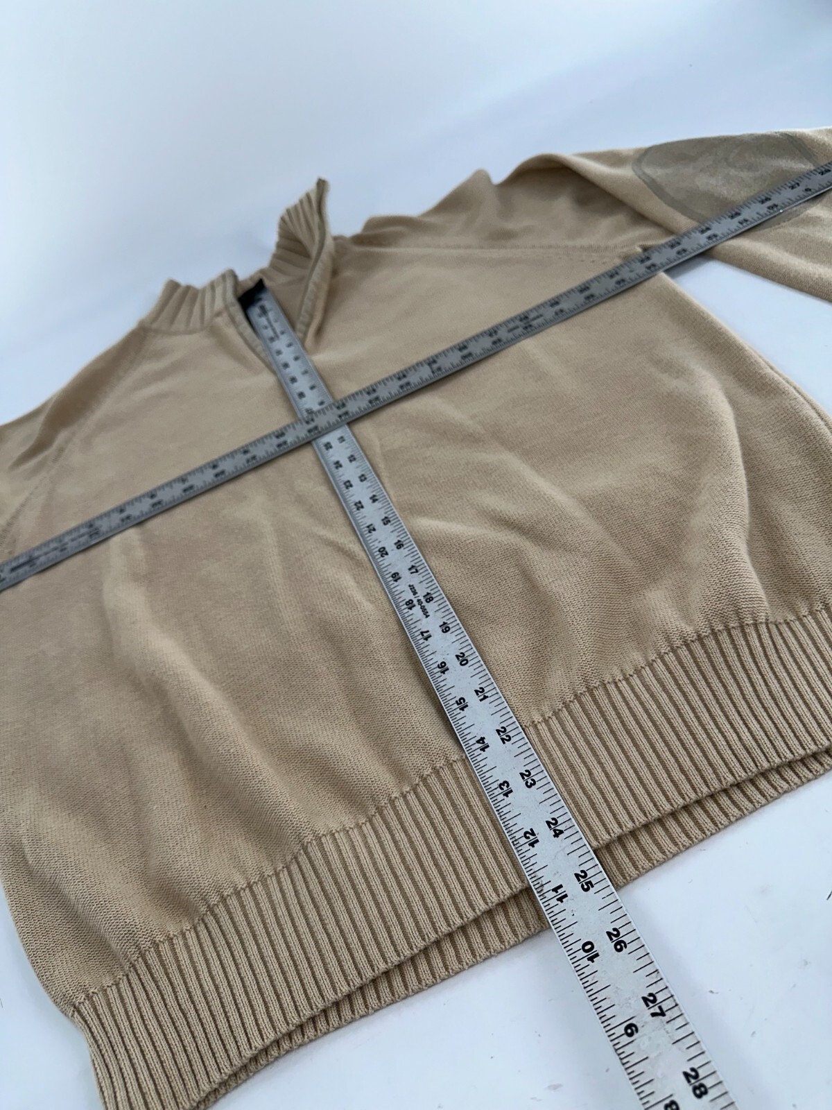 Robert Talbott 1/4 Zip Sweater Pullover Men’s M T… - image 12