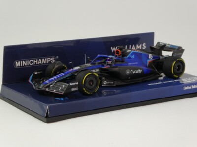 Minichamps 1:43 Nyck De Vries Williams FW44 #45 9th Italien GP Formel 1 2022 417221645