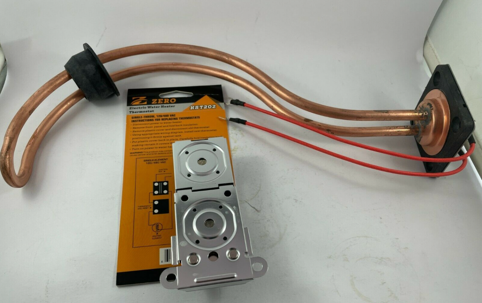 RHEEM DUX AQUAMAX SOLAR HOT WATER TANK THERMOSTAT u0026 ELEMENT 2400W KIT | eBay