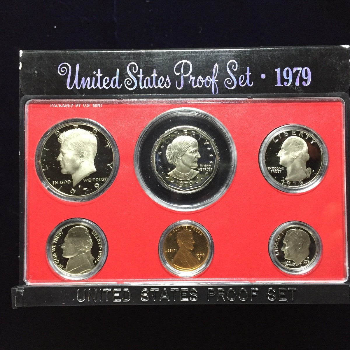 1979 US Mint Proof Type I Set 6 Piece Clad Set OGP | eBay