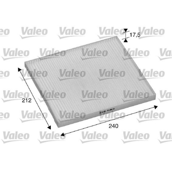Valeo Innenraumfilter Partikelfilter FüR KIA Sorento II XM Cerato Stufenheck LD-image