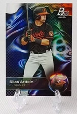 ⚾️2023 bowman platinum SILAS ARDOIN (rookie) baseball card #TOP-88⚾️ *Orioles*