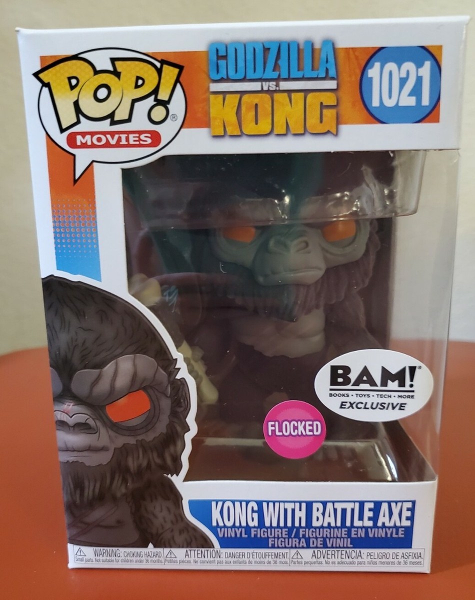 King Kong (Flocked) BAM Exclusive Godzilla VS Kong Funko Pop