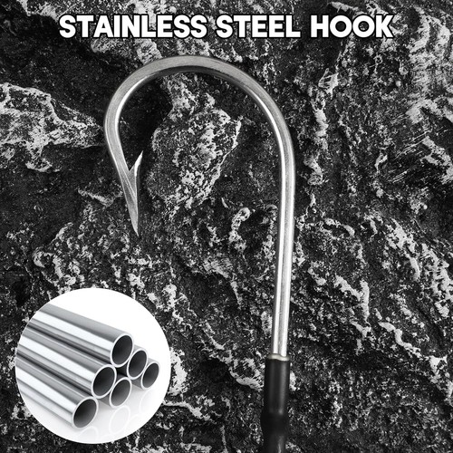 2pcs Double Hooks Rig for Trolling Chunking Saltwater Trolling Hooks 6/0-13/0 - Picture 5 of 17