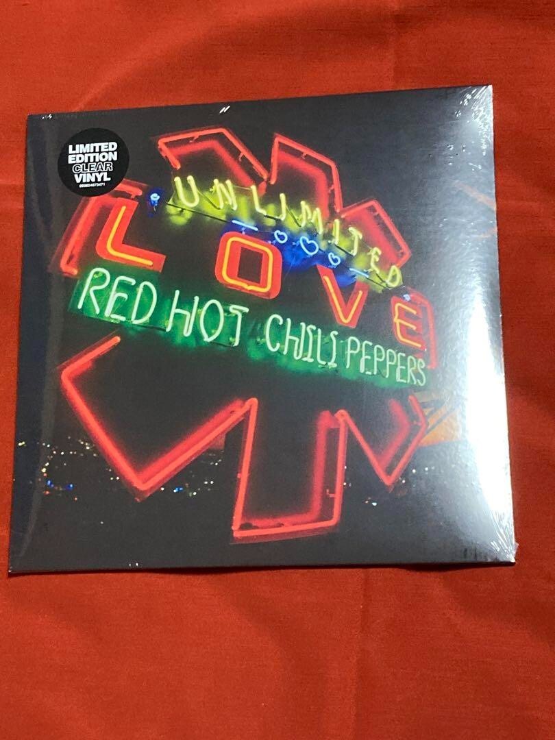 洋楽 red hot chili peppers   Clear LP Red Hot Chili Peppers LP Unlimited Love Clear Vinyl LP