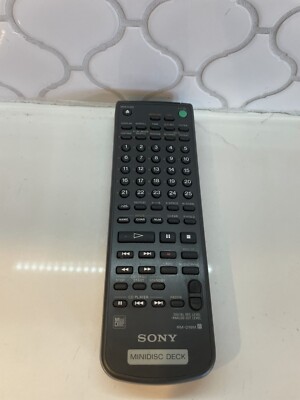 Sony RM-D19M OEM Remote Control for Minidisc Deck | eBay Sony RM-D19M OEM Remote Control for Minidisc Deck | eBay