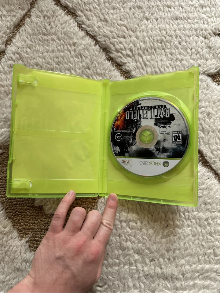 Battlefield: Bad Company Xbox 360 2008 No Manual Tested Has Box Damage - Image 2 of 4