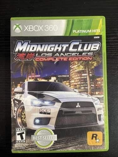 Midnight Club: Los Angeles Complete Edition (Microsoft Xbox 360), Tested