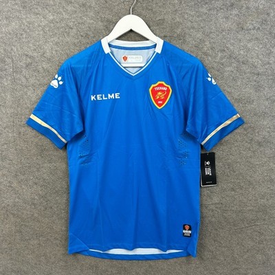 Guangdong South China Tiger Shirt Herren Large blau Kelme Auswärtstrikot 2018 neu mit Etikett