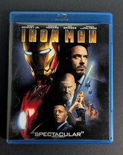 Iron Man Blu-ray Robert Downey Jr.   Jon Favreau Gwyneth Paltrow Terrance Howard