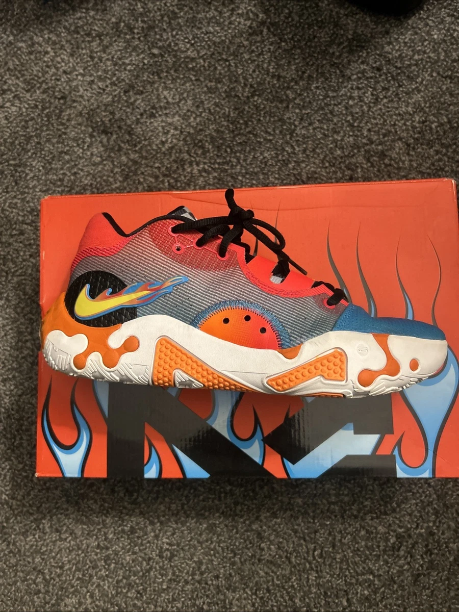 Preços baixos em Nike PG 6 NRG EP x Hot Wheels Black/Laser Blue