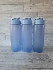 3 Rubbermaid Servin Saver 20 Oz Drink Beverage Bottle VTG Sippin Litterless 7F74