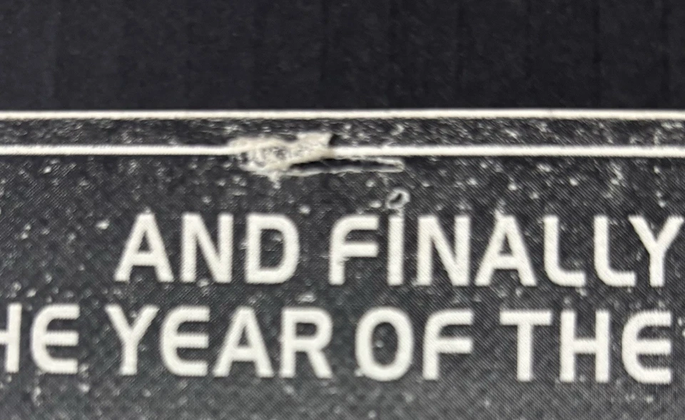 Espada líquida Genius/Gza 1995 volante promocional oficial Wu-Tang Clan Foto 3 de 4