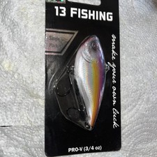 13 FISHING Pro-V 3” PURPLE NURPLE Lipless Crank Bait EMPIRE BAIT COMPANY .75oz