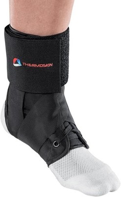 Thermoskin Fußkettchen für Sport schwarz XL Knöchelstütze Halterung