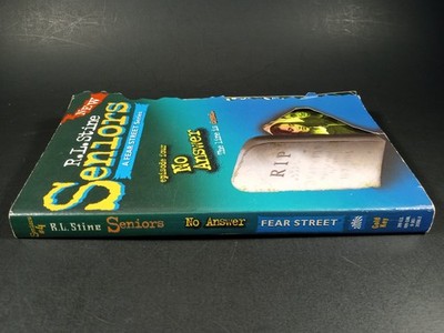 Fear Street Seniors #4 No Answer R.L. Stine 1st Printing Vtg YA Horror