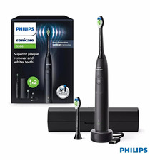 Philips Sonicare 5300 Sonic Electric Toothbrush Black Travel Case 2 Speeds