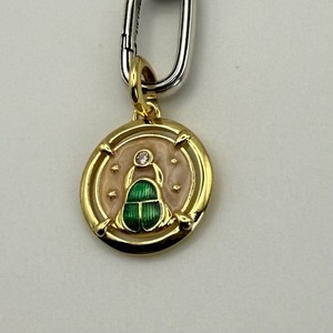 Authentic Pandora ME Scarab Talisman Dangle Charm 14k Gold Plated Beginnings