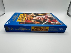 Advanced Dungeons & Dragons Pool of Radiance Nintendo Nes Complete CIB