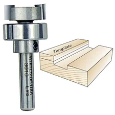 Whiteside Dado Clean Out Bit, 1/4 in. SH x 3/4 in. CD x 1/4 in. CL