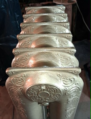 #ad #ad Vintage CastIron Ornate Radiator. Pre 1920 N.I. Co. Canton Ohio. Pressure TESTED $250.00