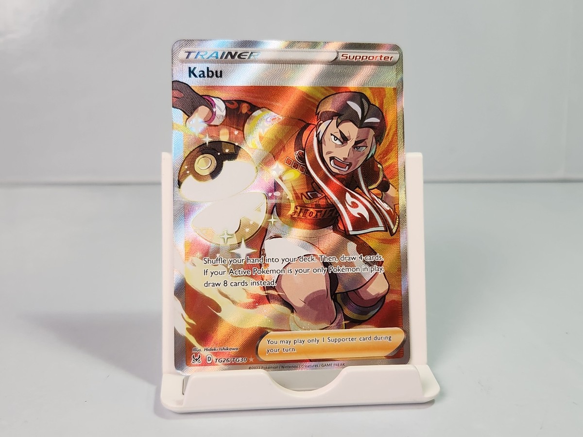 kabu rare league card Kabu TG26/TG30 Trainer Gallery Lost Origin Pokemon