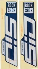 Fork Decal Kits - RockShox Fork Decal Kit - SID Ultimate, 27.5"/29" -