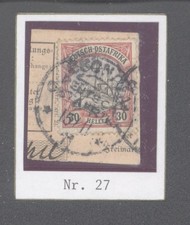 Deutsch-Ostafrika,Briefst&uuml;ck,o Ssongea   (3643)