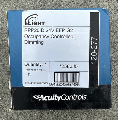 **NEW** Acuity Controls nLight Air - RPP20 D 24V EFP G2  - Dim Power Pack 0-10v