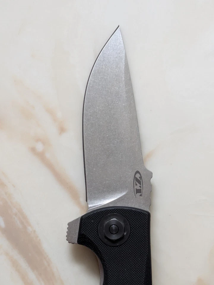Cuchillo Plegable Zero Tolerance ZT 0909 Diseño Les George CPM-S35VN EE. UU. Excelente Foto 3 de 4