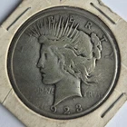 1923-D United States Peace Silver Dollar 90% Silver