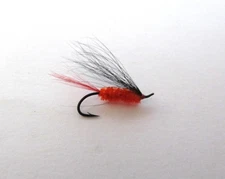 Ed Haas Tied #8 Protein Tule Steelhead Fly - New - Japaned Loop Eye Hook