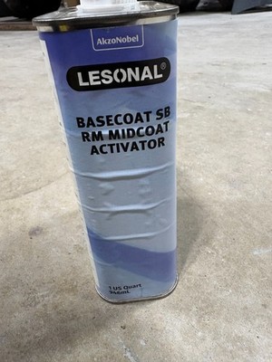 Lesonal Basecoat SB Ready Mix Mid-Coat Activator 1 US Quart