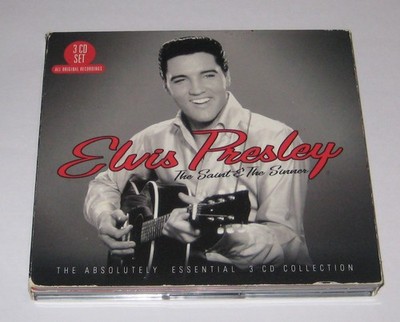 ELVIS PRESLEY. THE SAINT & THE SINNER. THE ABSOLUTE EESENTIAL 3 CD COLLECTION.