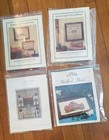 New ListingLot of 4 - Counted Cross Stitch Kits/Samplers /Various Brands