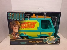 Scoob! Mystery Machine Vehicle [Lights & Sounds] Works Box Has Some Ware Look