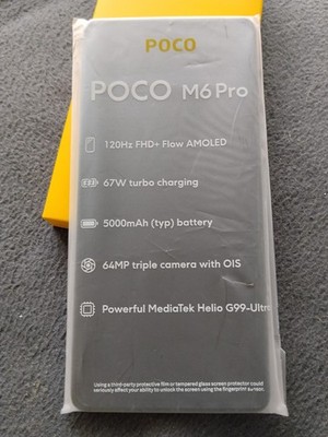 Poco M6 Pro - 256GB 8GB RAM Blue.Dual Sim. Android 14. 4G