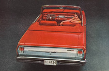 1963 Chevy 2 Nova Ss Convertible Vintage Ad Ready To Frame