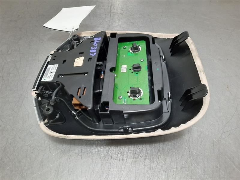 14 2014 MASERATI GHIBLI OEM OVERHEAD ROOF CONSOLE TAN 