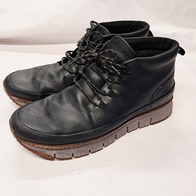 Cole Haan Grand Zero Rugged Chukka Boots Men s 13M Black Gray