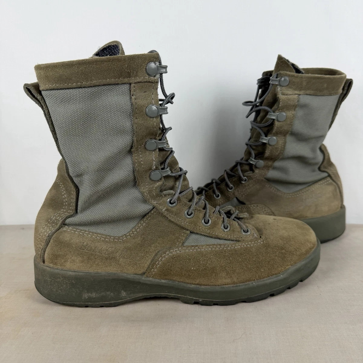Lace Up Boots Green Nylon Upper for Men for sale | eBay