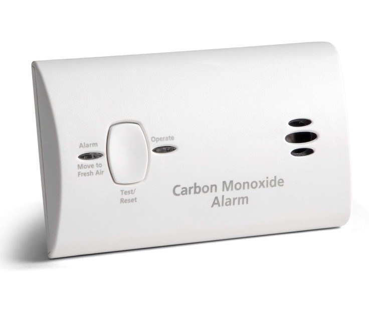 Kidde Carbon Monoxide Detector, Battery Powered Co Alarm With Leds, Test-reset