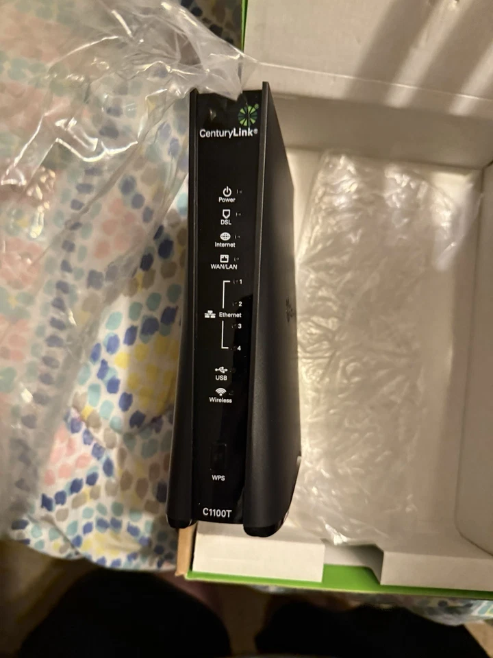 CenturyLink Technicolor C1100T DSL VDSL2 Modem 802.11n WiFi Wireless Router/#M10 - Image 4 of 4